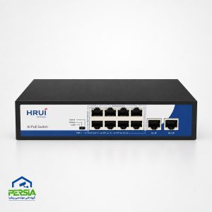 سوئیچ PoE اچ ار یو ای HRUI HR900-AF-82N